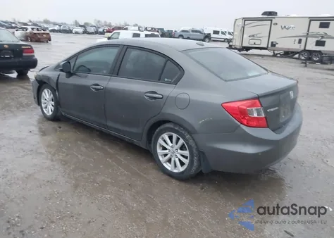 2012 Honda Civic Ex from USA, damaged, VIN 2HGFB2F86CH573662